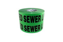 Marking, Taping and Sewer Green 1000 ft. Marking Tape
