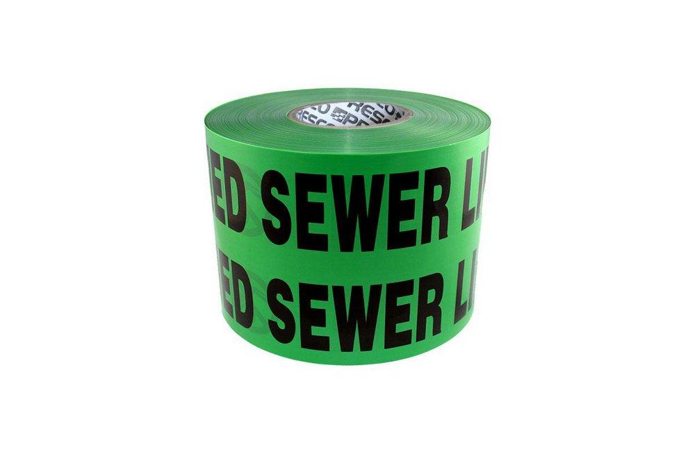 Presco Green 4 in. x 1000 ft. Marking Tape 