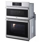 LG Stainless Steel 29-3/4 x 23-3/8 in. 4.7 cu.ft. 40A Flush Mount Double Oven 