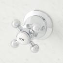 Signature Hardware Chrome Two Handle Widespread and Wall Mount Bathroom Sink Faucet 