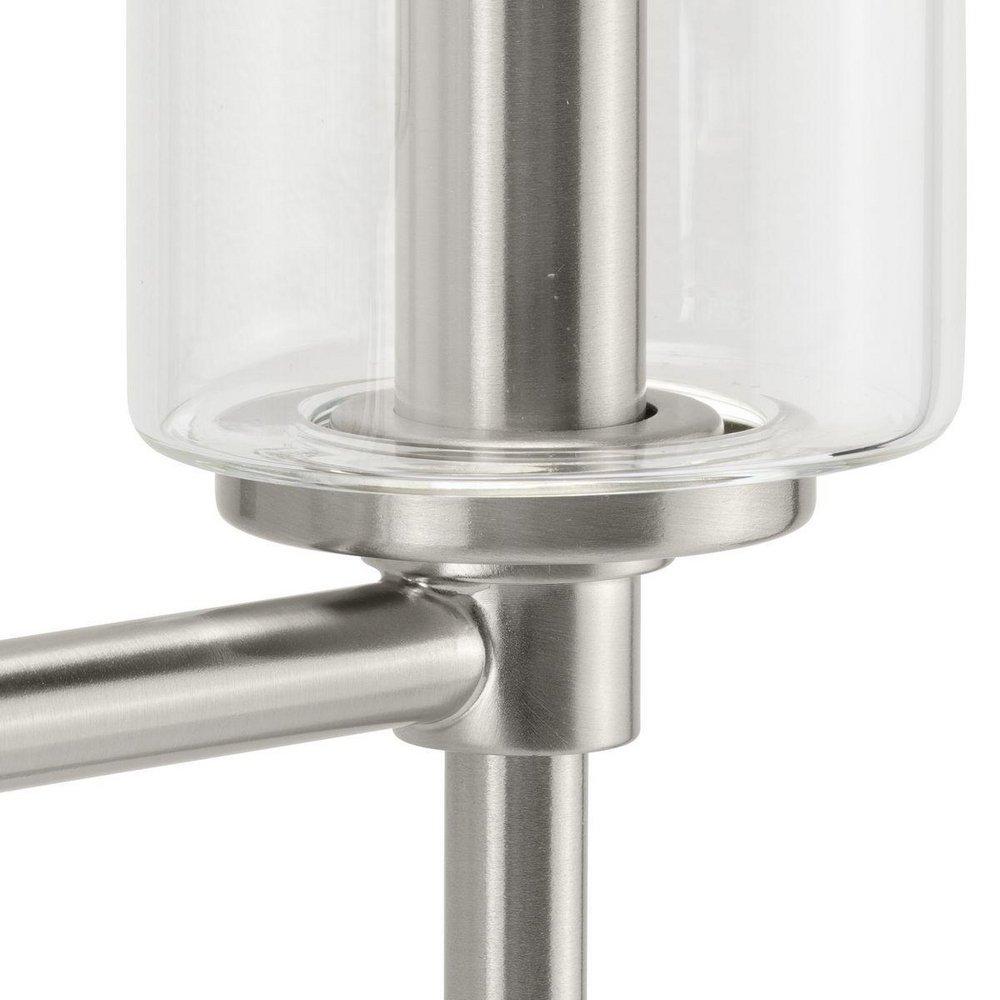 THREE LIGHT BRUSHED NICKEL TRADITIO 