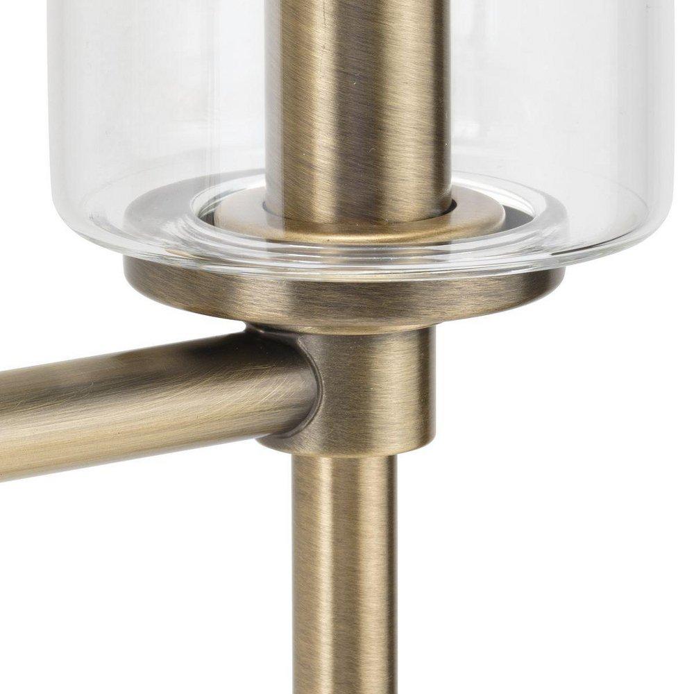 THREE LIGHT VINTAGE BRASS TRADITION 