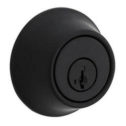 Deadbolt Lock in Matte Black