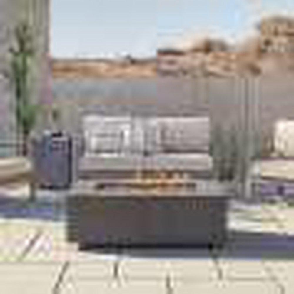 42 RECT LP FIRE PIT TBL MIGR 