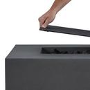 25 SQ FIRE BWL BRNR LID BLAC 