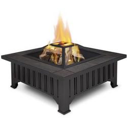 34 SQ W/BURN FIRE PIT BLAC