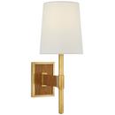 1 Light 15W 14-3/4 in. Wall Sconce in Hand-Rubbed Antique Brass