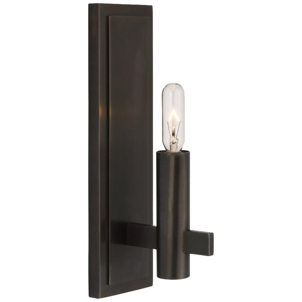 Visual Comfort & Co. Signature Bronze 6.5W 1-Light 10 in. Wall Sconce 