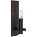 6.5W 1-Light 10 in. Bronze Wall Sconce