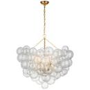 Visual Comfort & Co. Signature Gild 35-1/2 x 37-3/4 in. 6.5W 1-Tier 12-Light LED Transitional Chandelier 
