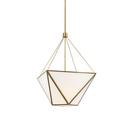 15W 1-Light Medium E-26 Outdoor Pendant in Hand-Rubbed Antique Brass