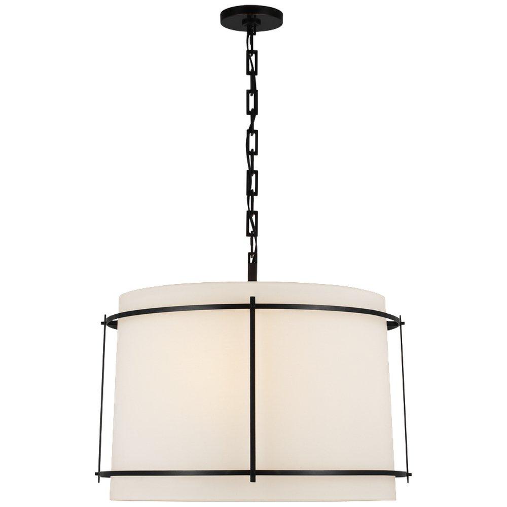 Visual Comfort & Co. Signature Bronze 45W 3-Light Medium E-26 Pendant/Island Light 