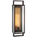 Visual Comfort & Co. Signature Aged Iron 8W 1-Light 26 in. Outdoor Wall Sconce 
