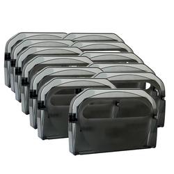 V1 One-at-a-Time Toilet Seat Cover Dispenser in Smoke