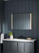 KOHLER Dark Anodized Aluminum 22 x 24 in. Surface Mount Medicine Cabinet 