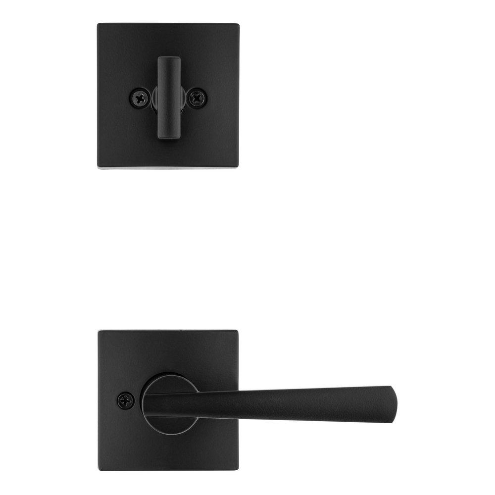 Baldwin Matte Black Lever 