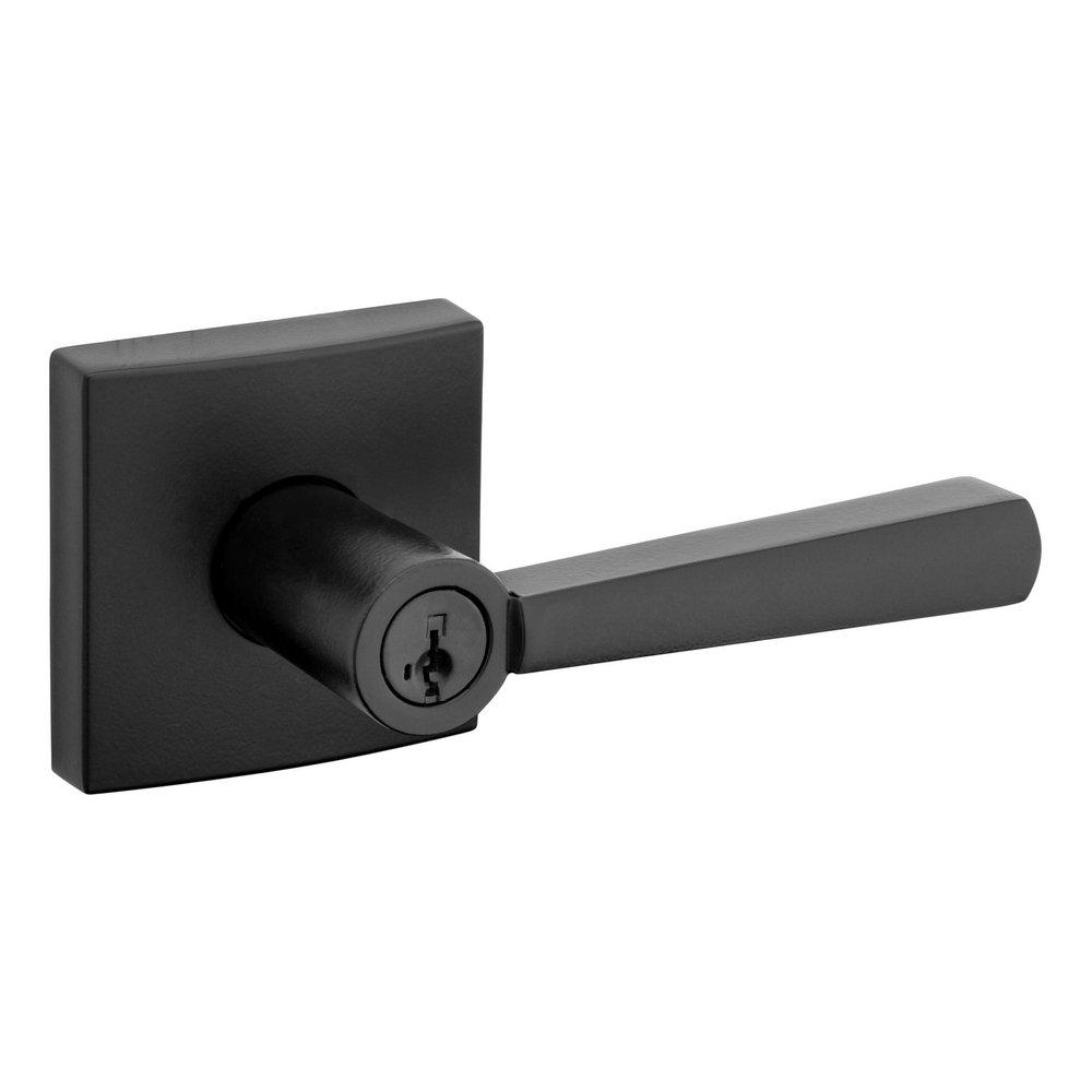 Baldwin Matte Black Lever 