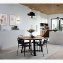 4-Light 18 in. Wide Pendant in Matte Black 