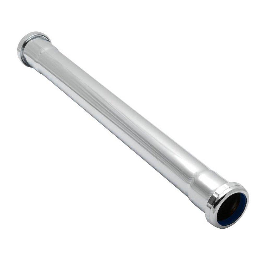 Dearborn Chrome 17 ga Slip-Joint Extension Tube in Chrome 