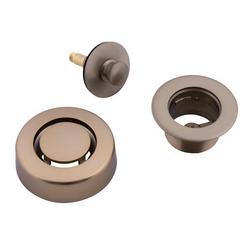 Solvent Weld Brass Push and Pull Stopper in Champagne Bronze