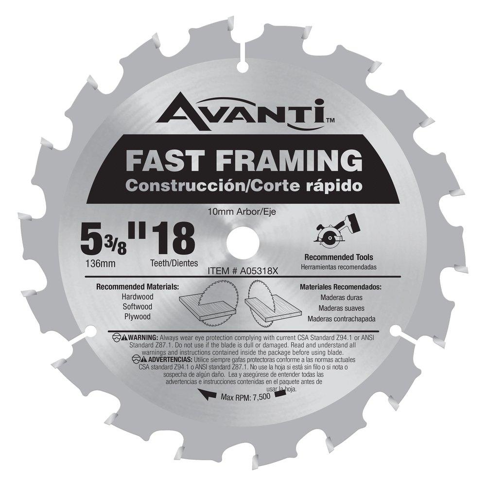 AVANTI 5-3/8  X18T FAST FRAMING 