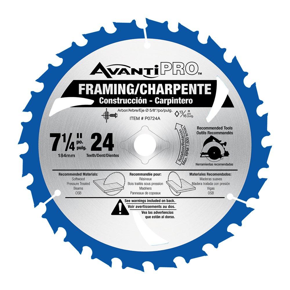 AVANTI PRO 7-1/4  X 24T BULK 