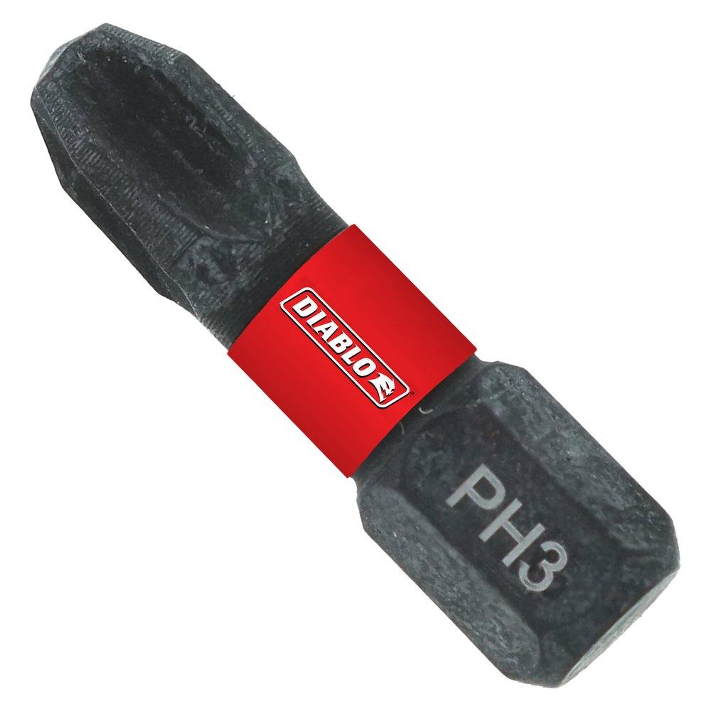 1 in. #3 Phillips Drive Bit (Bulk) 