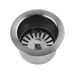 2-5/8 x 4-1/2 in. Brass Disposal Flange and Strainer in Caramel Bronze