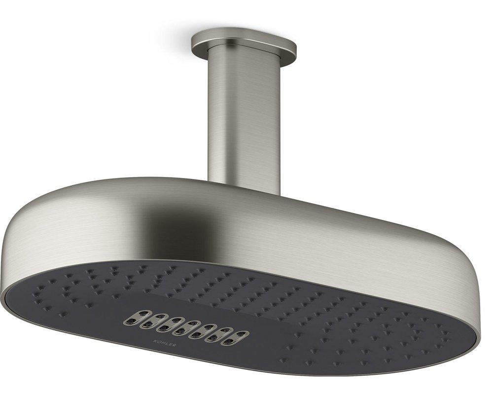KOHLER Vibrant Brushed Nickel Dual Function Showerhead 