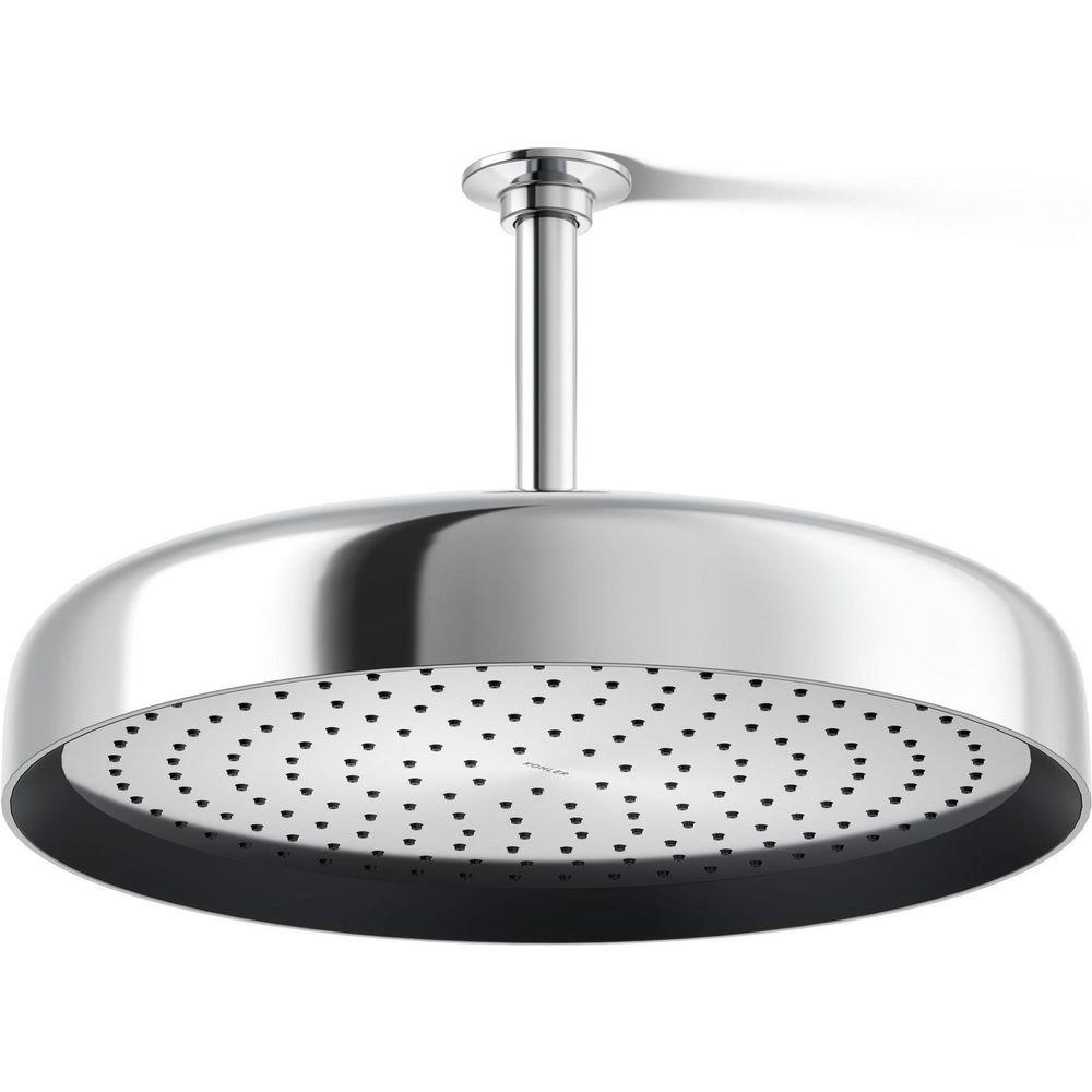 KOHLER Polished Chrome Single Function Full Showerhead 