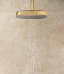 KOHLER Vibrant Brushed Moderne Brass Dual Function Showerhead 