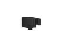 KOHLER Matte Black 1/2 x 4-11/16 in. NPT Metal Hand Shower Holder 