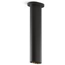 KOHLER Matte Black 1/2 in. NPT Brass Shower Arm 