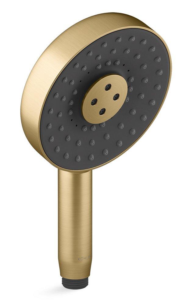 KOHLER Vibrant&reg; Brushed Moderne Brass Multi Function Hand Shower 
