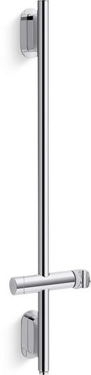 31-1/2 in. Shower Rail in Polished Chrome