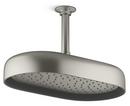 KOHLER Vibrant&reg; Brushed Nickel Dual Function Full and Rain Head Showerhead 