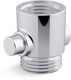 ADA Hand Shower Hose Adapter in Polished Chrome