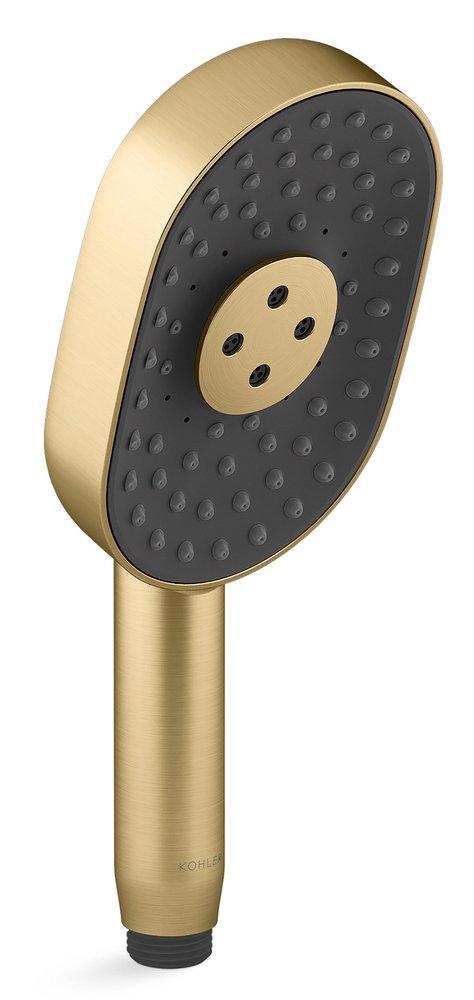 KOHLER Vibrant&reg; Brushed Moderne Brass Multi Function Hand Shower 