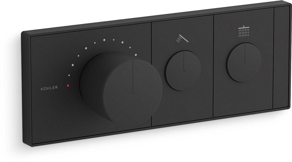 KOHLER Matte Black Thermostatic Valve 