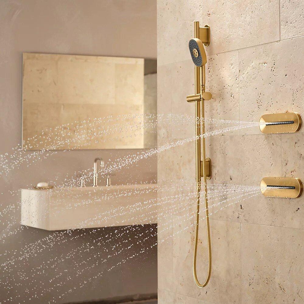 KOHLER Vibrant Brushed Nickel Single Function Body Spray 