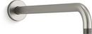 16 in. Rainhead Arm and Flange in Vibrant&reg; Brushed Nickel 