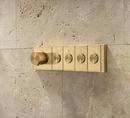 KOHLER Vibrant Brushed Moderne Brass Thermostatic Valve 