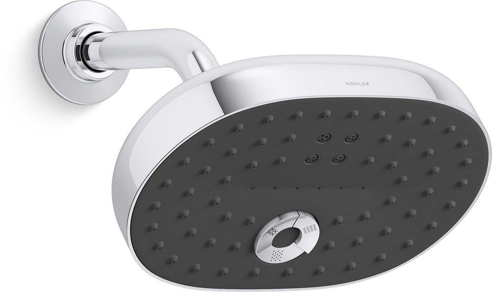 KOHLER Polished Chrome Multi Function Full, Massage and Mist Showerhead 