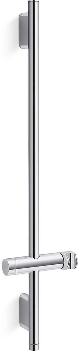 32 in. Shower Rail in Polished Chrome