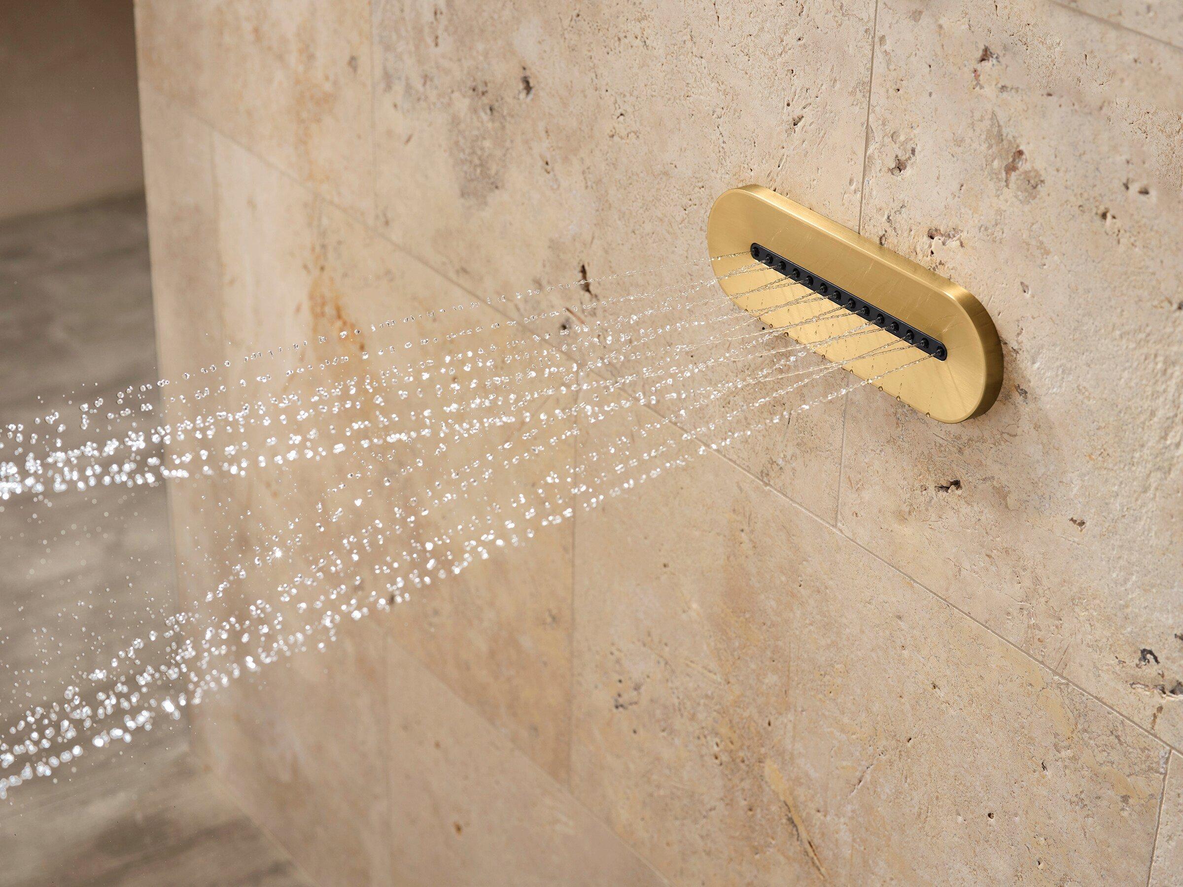 KOHLER Vibrant Brushed Moderne Brass Single Function Body Spray 