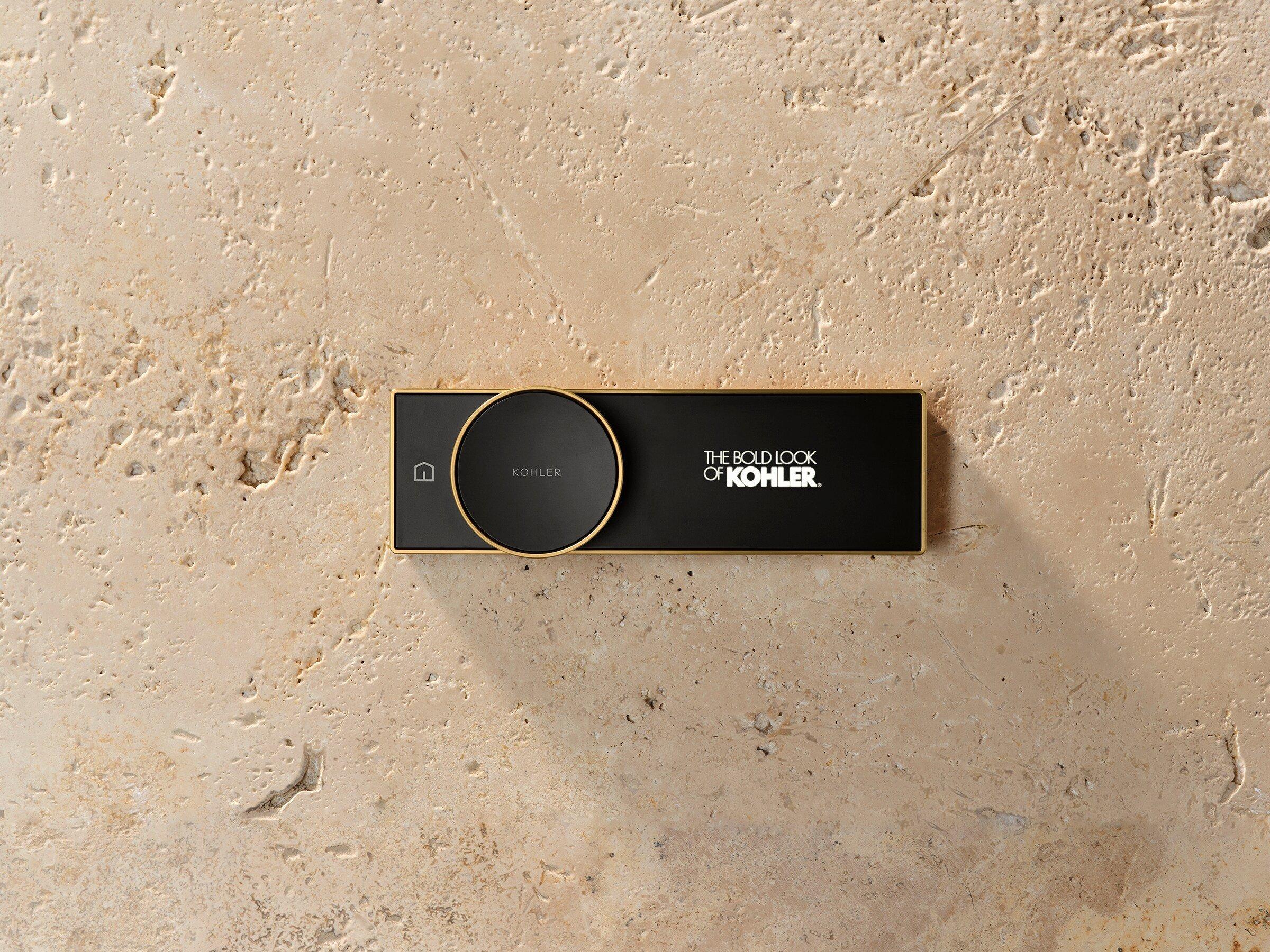 Digital Control in Vibrant&reg; Brushed Moderne Brass 