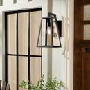 Kichler Lighting Black 150W 1-Light 16-3/4 in. Outdoor Wall Sconce 
