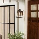 Kichler Lighting Black 75W 1-Light 11-1/2 in. Outdoor Wall Sconce 