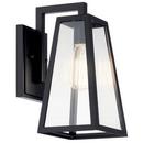 Kichler Lighting Black 75W 1-Light 11-1/2 in. Outdoor Wall Sconce 