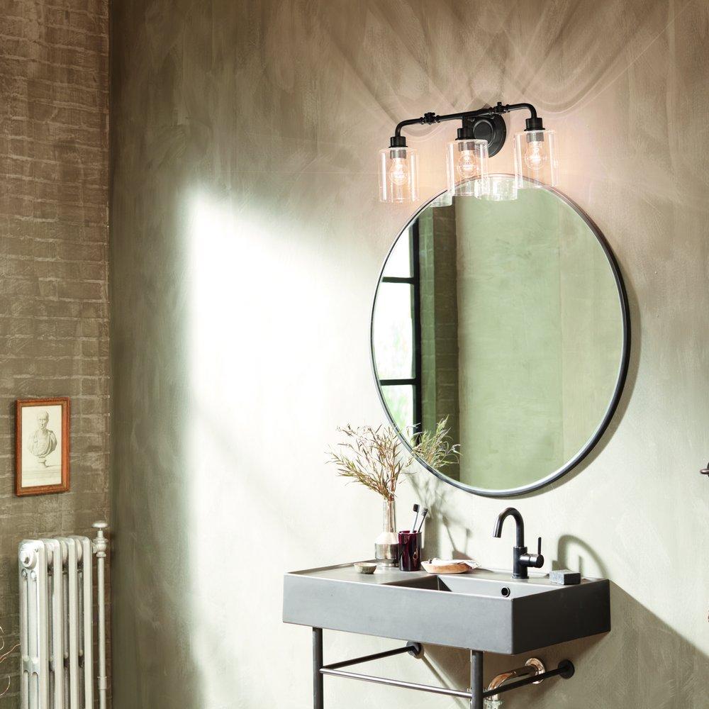 BATH 3 LIGHT A19 GUNNISON 